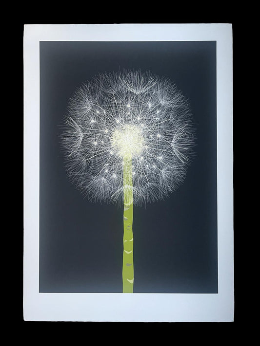 Dandelion: Original A2 Limited Edition Fine Art Print (Unframed)